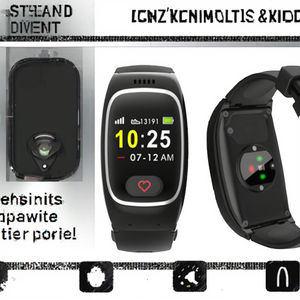 ساعة ذكية طبية IP68 رائجة مع خاصية SOS وكشف السقوط، شبكة الجيل الرابع LTE، بطارية تدوم 5-10 أيام، شاشة TFT، متوافقة مع أندرويد وiOS، مصنوعة من البلاستيك والسيليكون - Product Image 3