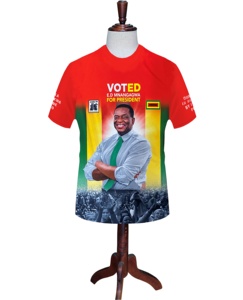 <span class=keywords><strong>T</strong></span>-shirt da uomo personalizzate stampate, 100% poliestere, ecologiche, ad asciugatura rapida, casual, per la campagna elettorale presidenziale dello Zimbabwe |   <span class=keywords><strong>ED</strong></span> - Product Image 5