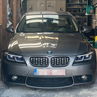 Accessoires automobiles, phares avant 320i 330i 328i, lentille de projecteur LED DRL, phares LED pour BMW Série 3 E90 E91 2005-2012