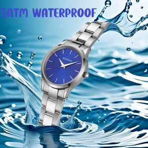 Besseron - Juego de Reloj y Pulsera de Lujo para Mujer, 3 Piezas, Acero Inoxidable, Regalo para Mujer - Product Image 6