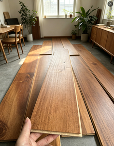Parquet en bois <span class=keywords><strong>massif</strong></span> d'<span class=keywords><strong>acacia</strong></span> imperméable pour intérieur, planches de bois pour maison et entrepôt - Product Image 6