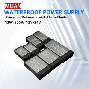 Alimentation LED extérieure étanche à prix réduit, 12V 24V 200W 300W 400W 33A 25A 16.6A pour éclairage LED extérieur - Product Image 1