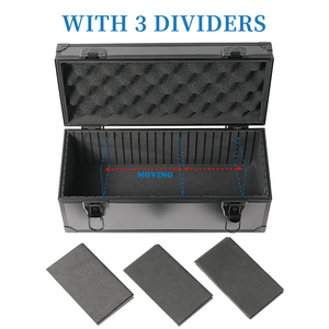 Boîte en aluminium de qualité supérieure pour cartes gradées - Boîte de rangement Toploader compatible avec les cartes de classification PSA BGS - Product Image 5