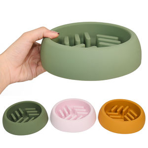 Atacado Moderno Silicone <span class=keywords><strong>Pet</strong></span> Comer Lento Tigela Do Cão Não-Slip Raised Silicone Slow Alimentador Cão lambendo Tigela <span class=keywords><strong>pet</strong></span> tigela alimentador lento - Product Image 6