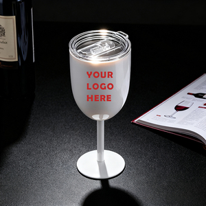 Topjlh Thăng Hoa Khoảng Trống Khái Niệm Sáng Tạo 10Oz Thép Không Gỉ Rượu Vang Cốc Cho Cắm Trại Chuyến Đi Giản Dị Brunches - Product Image 6