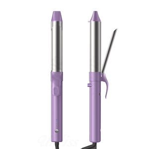 <span class=keywords><strong>Fer</strong></span> à boucler automatique professionnel PTC avec écran LCD, en plastique, pour usage domestique et professionnel en salon - Product Image 1