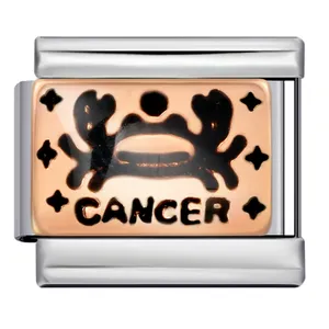 กำไลข้อมือแฟชั่น12ชิ้นสำหรับผู้ชายผู้หญิงสร้อยข้อมือสไตล์อิตาลีป้องกันการเสื่อมเสีย - Product Image 5