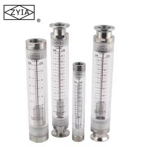 <span class=keywords><strong>Lzm</strong></span> Serie 5gpm Pvc Zuur Kleine Pijpleiding Inline Gas Lucht Vloeistof Rotor Stroom Meter Magnetische Tri Klem Rotameter - Product Image 3