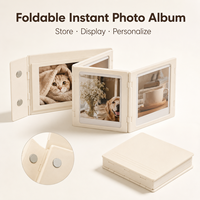 Album photo instantané de bureau en PLA imprimé en 3D, pliable en accordéon, pour le stockage de photos – Vente en gros à chaud