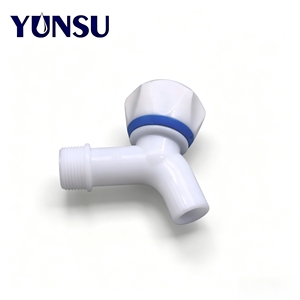 ก๊อกน้ำพลาสติกแบบติดผนัง DN20 3/4" PP ABS ไดอะแฟรม สำหรับครัว สวน และบ้าน - Product Image 1