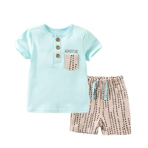 Wholesale baby summer clothes 2 pieces sets bulk wholesale kids clothing