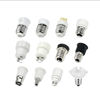 Support de lampe électrique en plastique douilles filetées style rétro Edison E27/e26/e14 avec fil