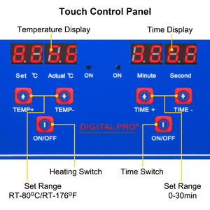 Hochwertige 2-30L Smart Touch Control Digital Kommerzielle Ultraschall reinigungs maschine Ultraschall reiniger Schmuck - Product Image 3