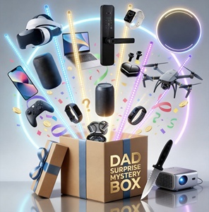 COSMOVA Caja Sorpresa de la Suerte SLB-1 Día <span class=keywords><strong>del</strong></span> <span class=keywords><strong>Padre</strong></span>, Caja Misteriosa Avanzada, Caja Sorpresa Aleatoria, Novedades en Electrónica 3C, Auriculares para Juegos - Product Image 1