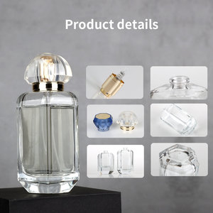 Eric 65ml 100ml Flacon de <span class=keywords><strong>parfum</strong></span> transparent de luxe en verre avec boîtes, flacon de <span class=keywords><strong>parfum</strong></span> rechargeable - Product Image 6