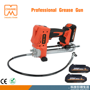 <span class=keywords><strong>Pistolet</strong></span> à graisse sans fil professionnel industriel 20V 2A <span class=keywords><strong>Batterie</strong></span> 500 CC Baril 10 000 PSI Pression Réglable 2 Vitesses Flexible 100cm - Product Image 5