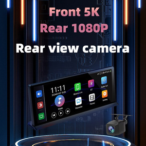 กล้องติดรถยนต์อเนกประสงค์ขนาด <span class=keywords><strong>11.3</strong></span> นิ้ว 4K สำหรับการสำรวจบนท้องถนน พร้อมจอแสดงผลตรงกลาง รองรับ CarPlay และ Android Auto กล้องมองหลัง บลูทูธ WIFI และ AV - Product Image 4