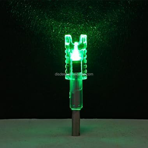 DEEPOWER Armbrust-Leuchtnocken für Pfeile 6 Stück mit .285/.297/.300/.305 Buchsen LED mit EIN/AUS-Schalter - Product Image 4