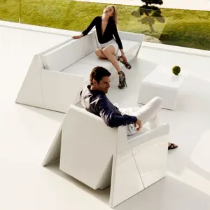 Luxe Moderne M-Vorm Sectionele Bank Woonkamer Rust Sofa Set Met Waterdicht Kussen