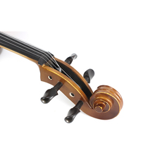 Cello kayu padat buatan tangan dengan pemosisian akurat dari lubang akor seragam tekstur alami aplikasi cat busur kayu Brasil