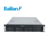 Serveur de stockage à 8 baies Iptv haute performance, ordinateur haute performance, HDD de 1 to, échange non à chaud, 2u
