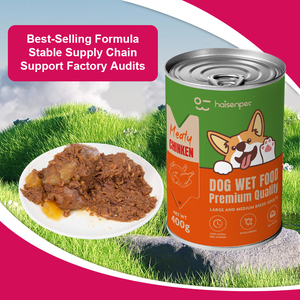 Nourriture humide pour chiens de haute qualité, facilement digestible, thon, <span class=keywords><strong>poulet</strong></span>, saumon, palable, pour toutes les générations, nourriture en conserve pour animaux de compagnie, approvisionnement en vrac - Product Image 1