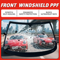 Película Protectora para Ventanas de Auto 2027, Antiexplosión, EPU, PPF Azul, 6.5mil, VLT94%, UVR99%, Hidrofóbica, Alta Claridad
