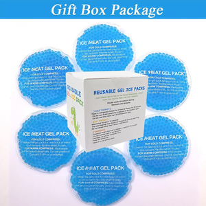 เจลประคบร้อน/เย็น รูปทรงตา<span class=keywords><strong>ม</strong></span>สั่ง เกรดทางการแพทย์ ได้รับการรับรองมาตรฐาน CE ระดับ Class I สำหรับกายภาพบำบัด บรรเทาอาการปวด - Product Image 5