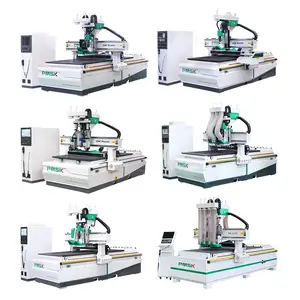 1212 1325 1530 2030 Wood Cutting Carving Manufacturing Automatic Feeding Nesting Cnc Router Machine for Funiture Cabinet Making
