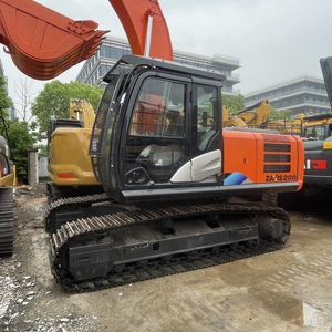 รถขุดไฮดรอลิกแบบตีนตะขาบ HITACHI ZX200-5G ปี 2023 มือสอง ขนาด 20 ตัน พร้อมเครื่องยนต์และปั๊ม Isuzu สำหรับงานก่อสร้าง - Product Image 5