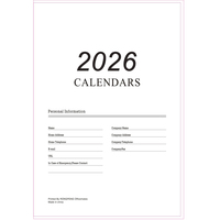 Agenda personnalisé avec impression de logo, pages personnalisées, agenda hebdomadaire et quotidien, journal en cuir PU relié rigide, carnet de notes A5