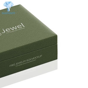 Custom Logo Luxury Double Paper Jewelry Rose Engagement Wedding Earring Packaging <b>Ring</b> <b>Box</b> - Product Image 4