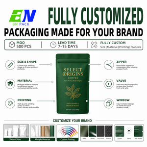 Food Grade Custom Spices Packaging Mylar Zipper Pouch With Gold Foil Printing High Barrier Flexible Packaging - Product Image 5