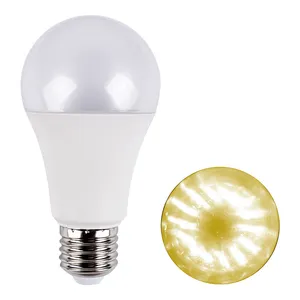 A60 9W SMD2835 Vegetable LED Grow Light Bulbs, 170lm/W LED Grow Light Spectrum White Color