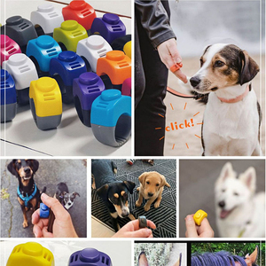 Tragbarer Fingerring-Klicker im Neuen Stil in Verschiedenen Farben für das Training von Hunden und Pferden zum Stoppen des Bellens - Product Image 3