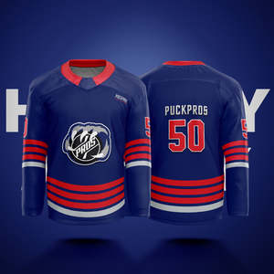 Herren Mesh Street Dress Hockey Sweatshirts Super Large Sublimation Bedruckte Eishockey Sweatshirts - Product Image 6