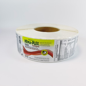 Wholesale Labels Roll Food Jars Cans Custom healthcare Proof Vinyl <strong>Plastic</strong> <strong>Printing</strong> Packaging Package Stickers - Product Image 6