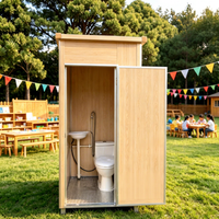 Toilettes Modulaires Portables Économiques, Salles de Bain Mobiles en Plastique pour Camping-Cars et Cabines de Douche Préfabriquées, Conteneurs WC Mobiles – Prix