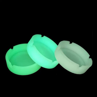 Cendrier écologique incassable, coloré, durable, antidérapant, résistant à la chaleur, multifonctionnel, portable, sur mesure, certifié CE/FCC/ROHS