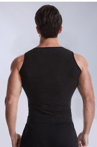 Custom Men Front Zip <strong>Sweat</strong> Suit Body Shaper Slimming <strong>Vest</strong> Loss Weight Polymer Sauna <strong>Sweat</strong> Shaper <strong>Vest</strong> - Product Image 5