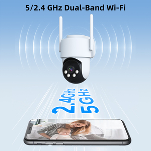 Thông minh 3MP <span class=keywords><strong>IP</strong></span> DOME PTZ máy ảnh phát hiện chuyển động mạng Máy ảnh Bluetooth nhanh chóng thiết lập CCTV Dễ dàng cài đặt không có hệ thống dây điện <span class=keywords><strong>Camera</strong></span> An Ninh - Product Image 2