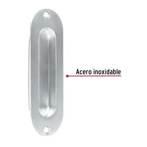 Master con 100 unità di mortasa ovale manico opaco finitura cromata, HERMEX - Product Image 2