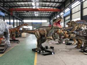 ไดโนเสาร์อนิมาทรอนิกส์เหมือนจริงสำหรับในร่มสวนผจญภัยห้างสรรพสินค้าสำหรับสาธารณะบ้านเด็กเล่นประเภทกลางแจ้ง - Product Image 6