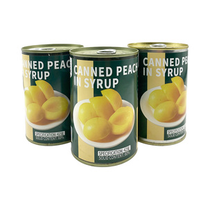 Frutta in scatola succosa con gusto ricco dolce aromatizzato pesca gialla sciroppo - Product Image 5