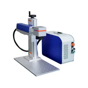 KEYILASER Portable Mini Laser Engraving Machine 20w 30w 50w Laser Engraver Metal Fiber Laser Marking Machine Price