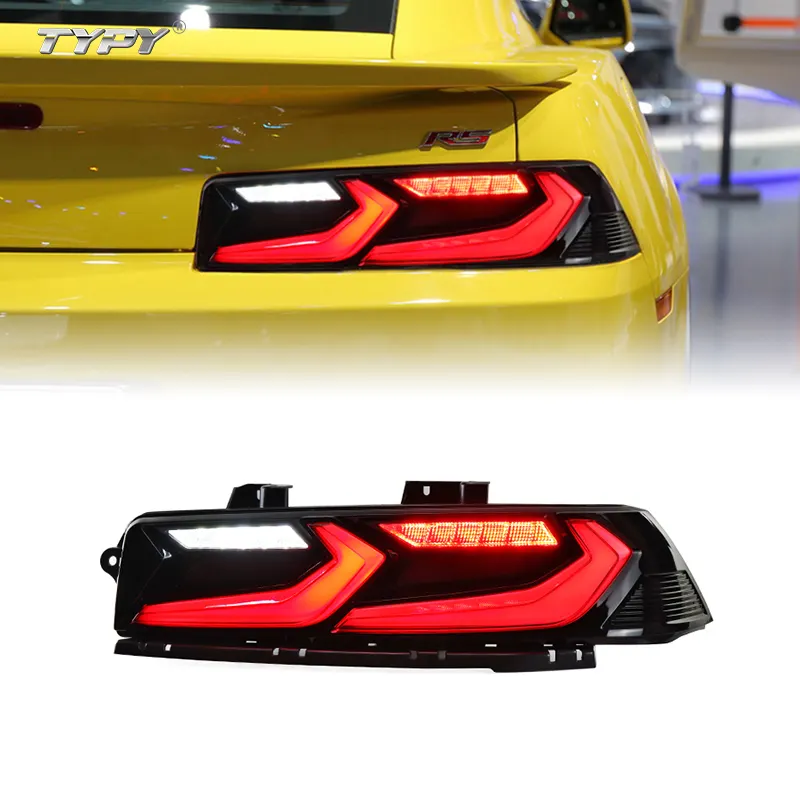 Gruppo fanali posteriori a LED completo di fabbrica con fanale posteriore sequenziale per auto lampada posteriore di sesta generazione per Chevrolet Camaro 2014-2015