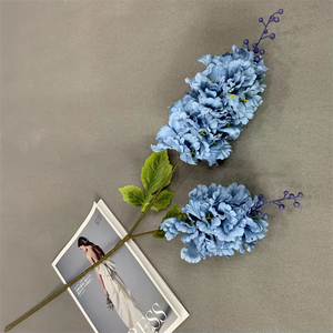 Fiori Artificiali di Delphinium Singolo all'Ingrosso, Simili al Naturale, per Decorazioni Domestiche, Matrimoni ed Esterni - Product Image 5