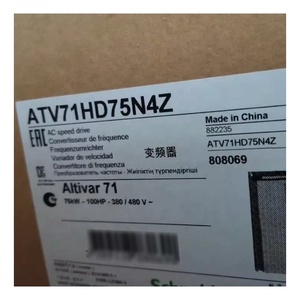 ไดรฟ์ควบคุมความเร็วรอบอุตสาหกรรม ATV71HU75N4Z ของแท้ใหม่เอี่ยม 7.5kW 10HP 380-480V พร้อมฟิลเตอร์ ไม่มีกราฟิกเทอร์มินัล - Product Image 5