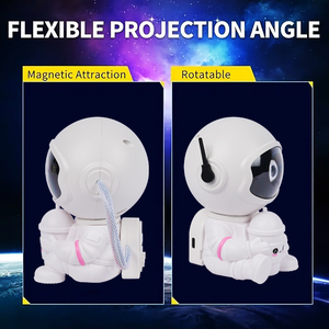 Plafond Prix De Noël Lumière Astronaute Ciel Étoilé Projection Lampe Déco Projecteur Rose Auto Falante Océan Lumières Décoration - Product Image 2