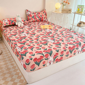 Draps de <span class=keywords><strong>lit</strong></span> pour garçons à <span class=keywords><strong>prix</strong></span> abordable, en microfibre, impression numérique 3D, motif excavateur vert, drap-housse - Product Image 5